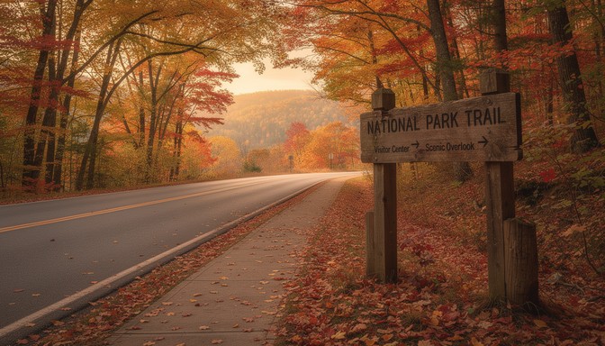 Autumn trail